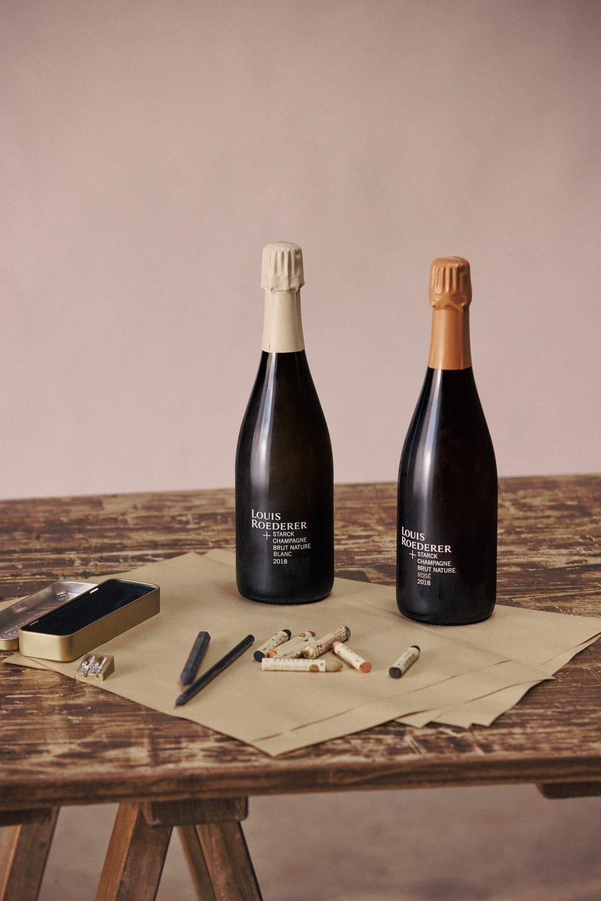 La Maison Louis Roederer et Philippe Starck signent une nouvelle édition limitée Brut Nature 2018