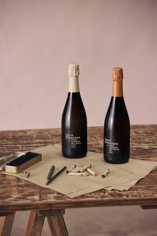 La Maison Louis Roederer et Philippe Starck signent une nouvelle édition limitée Brut Nature 2018