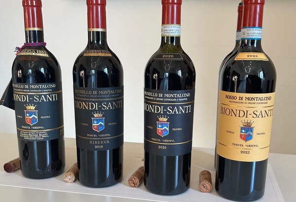 L’Univers unique du Brunello di Montalcino Biondi-Santi, dégustation des millésimes livrables