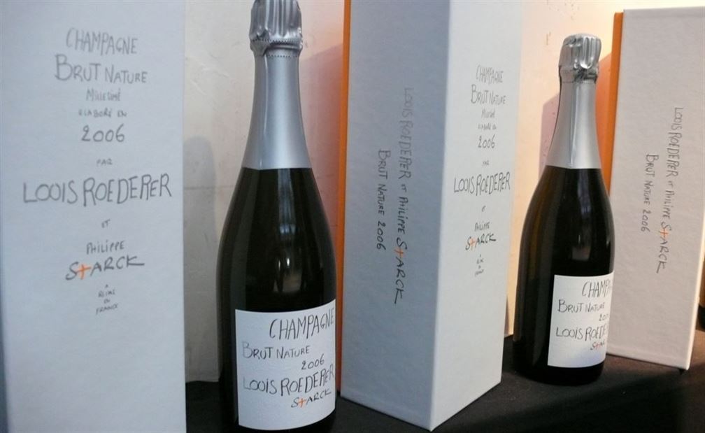 Le Brut Nature 2006 imaginé et élaboré avec Philippe Starck