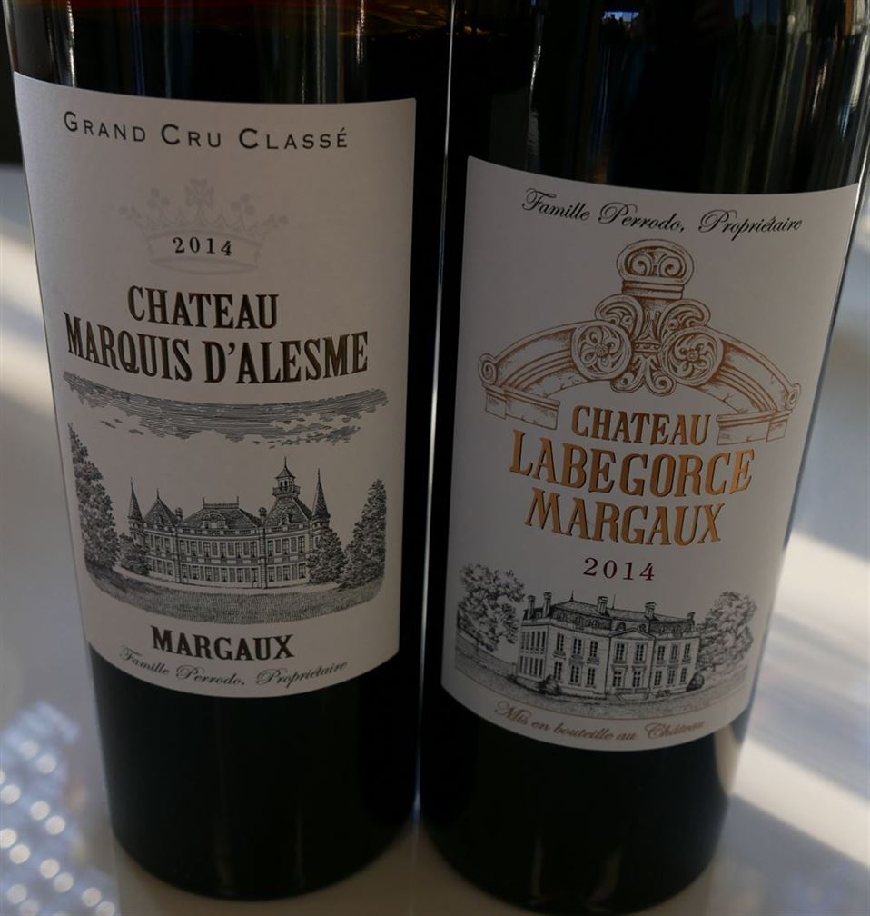 Marquis d'Alesme 2014 avec Labegorce 2014