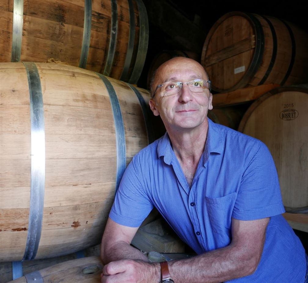 Jean-Marie Baillif, producteur de cognac du Pineau, président du Comité National du Pineau des Charentes