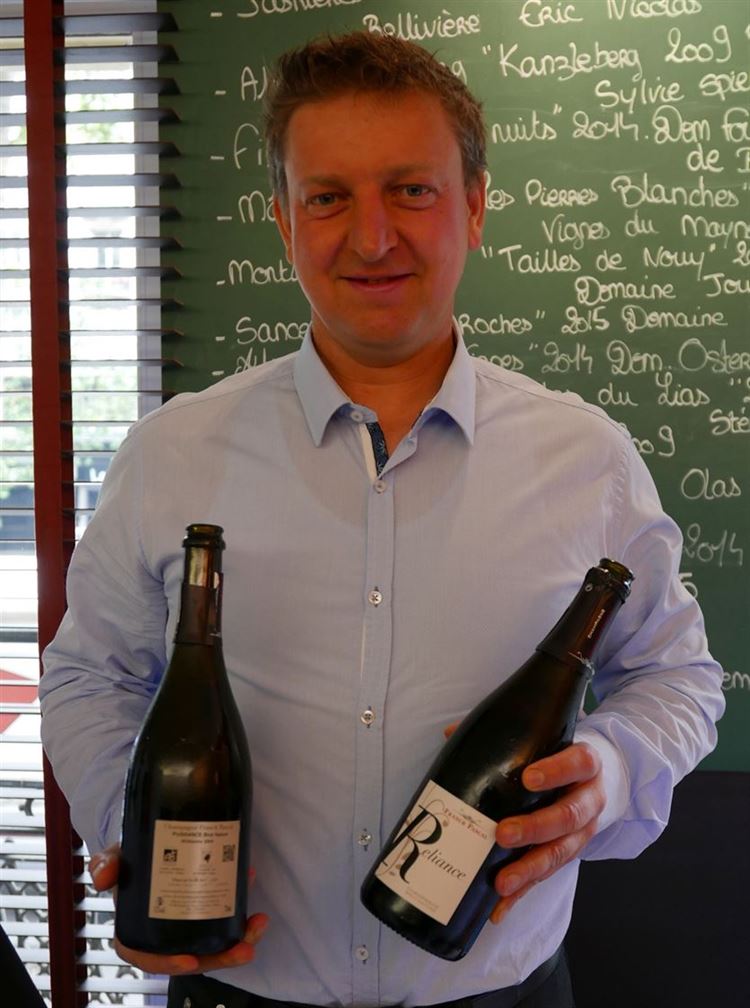 Franck Pascal presente sa cuvée "Puissance" 2009