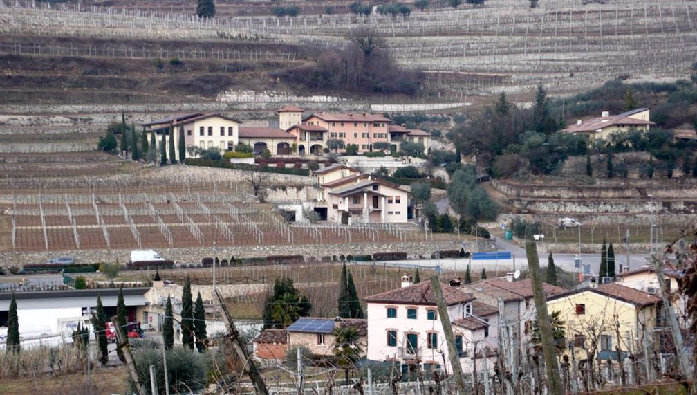 Les collines de San'Ambrogio qui produisent Amarone Classico 